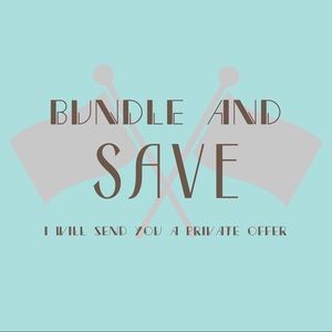 Bundle 2 or more items and SAVE